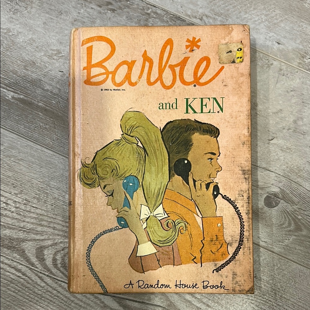 Barbie and Ken vintage book